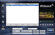 4Videosoft Pocket PC Video Converter screenshot